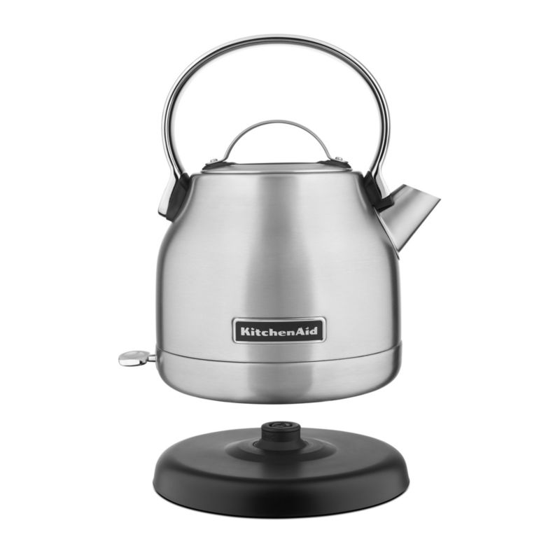 KitchenAid® 1.32 qt Stainless Steel Electric Tea Kettle & Reviews