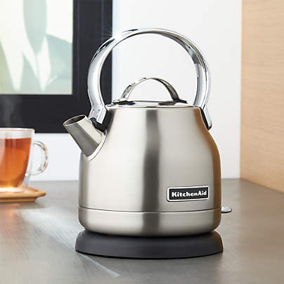 KitchenAid ® 1.25-Liter Silver Electric Tea Kettle