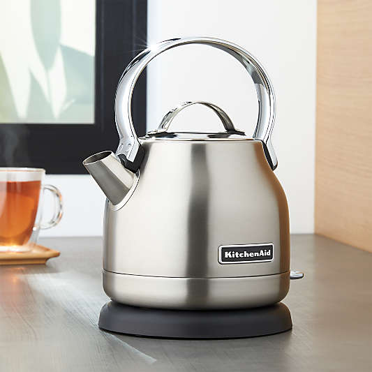 KitchenAid ® 1.25-Liter Silver Electric Tea Kettle