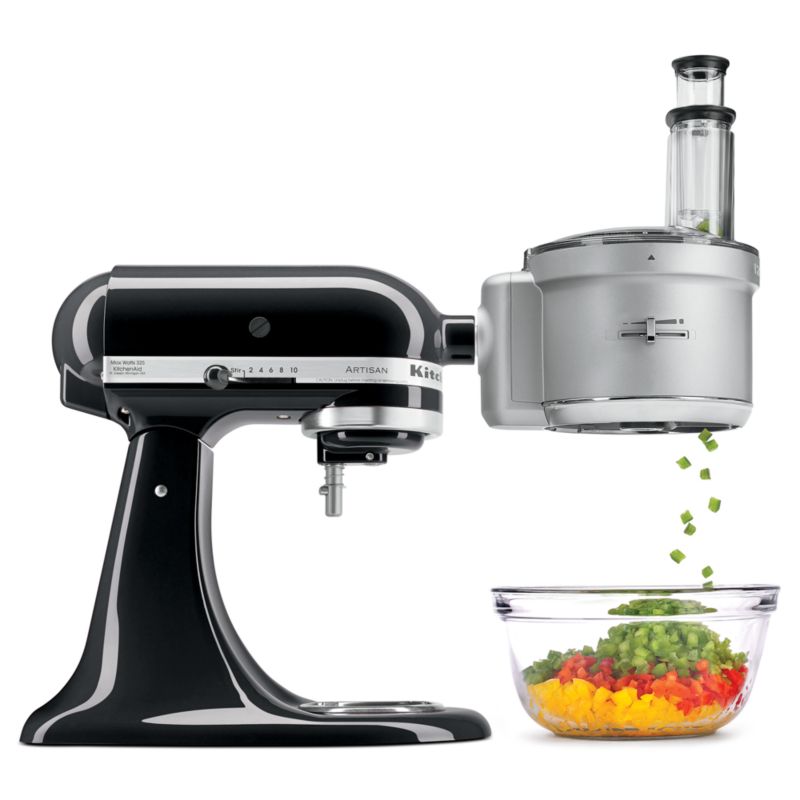 KitchenAid Food Processor with Commercial Style Dicing Kit, Silver