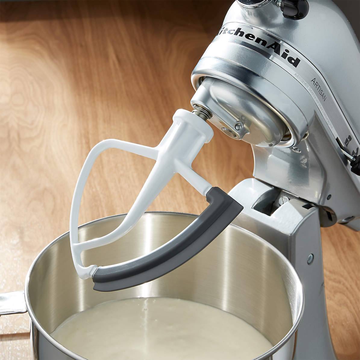 Kitchenaid Stand Mixer Flex Edge Beater Blade Reviews Crate And Barrel