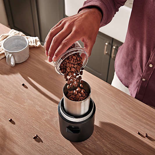 KitchenAid ® Go ™ Black Cordless Coffee Grinder with Battery