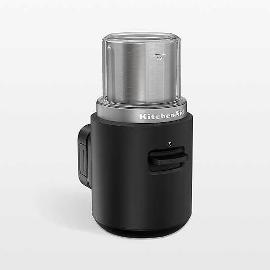 KitchenAid ® Go ™ Black Cordless Coffee Grinder with Battery