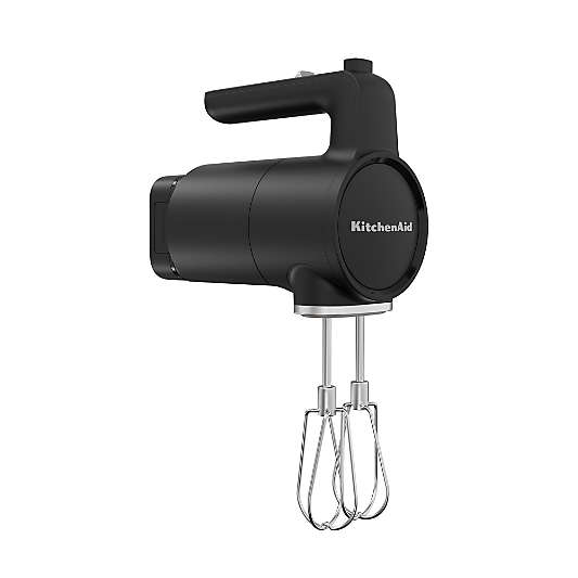 KitchenAid ® Go ™ Black Cordless Hand Mixer with Battery