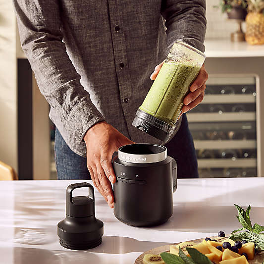 KitchenAid ® Go ™ Black Cordless 16-Oz. Personal Blender with Battery