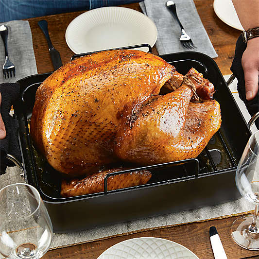 KitchenAid ® Large 19.5" Non-Stick Roasting Pan with Rack