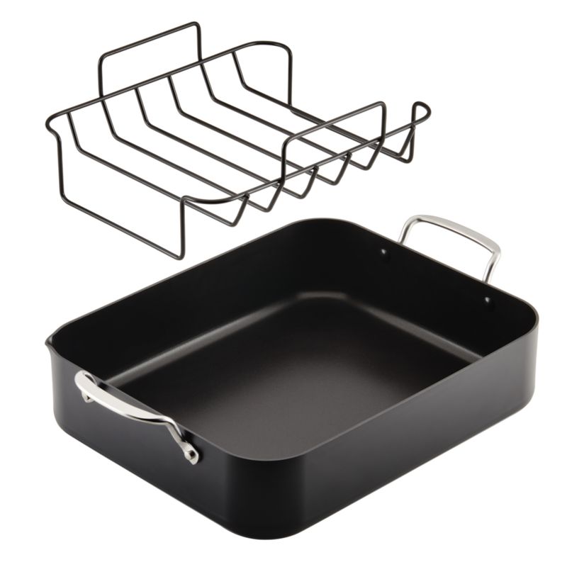 KitchenAid Hard-Anodized Aluminum Non-Stick Roasting Pan with Rack - image 7 of 7