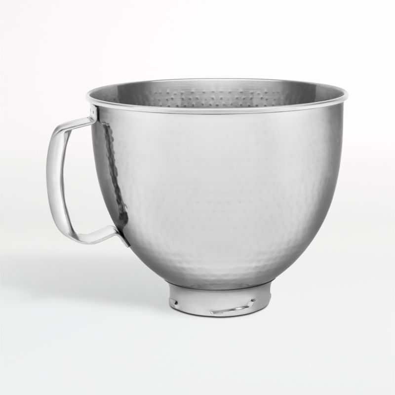 KitchenAid Stand Mixer Matte White Studded 5-Quart Ceramic Mixing Bowl +  Reviews, Crate & Barrel