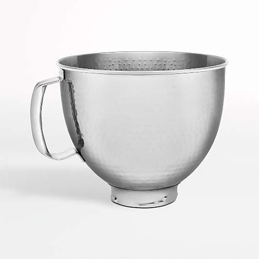 KitchenAid ® Stand Mixer 5-Qt. Hammered Stainless Steel Mixing Bowl