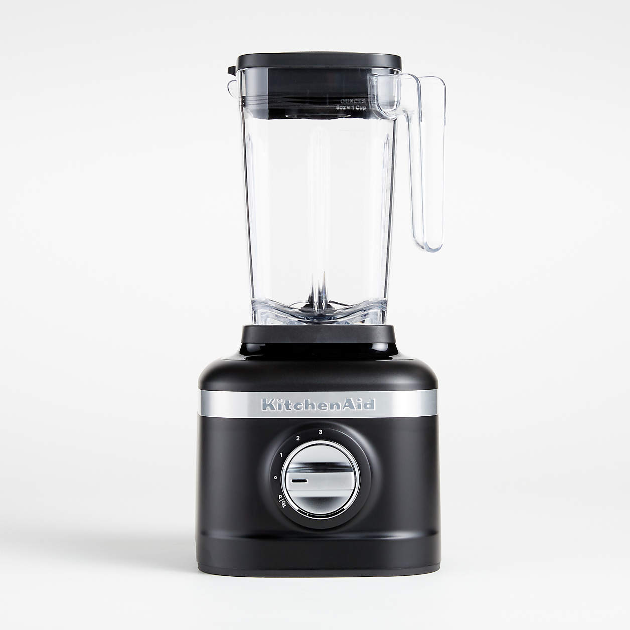 KitchenAid K150 Matte Black Blender + Reviews Crate & Barrel