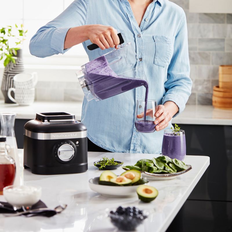 KitchenAid ® K400 Matte Black Blender - image 1 of 11