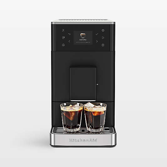 KitchenAid ® KF3 Fully Automatic Espresso Machine in Matte Black