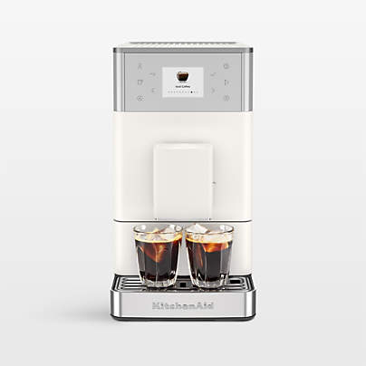 KitchenAid ® KF3 Fully Automatic Espresso Machine in Porcelain White