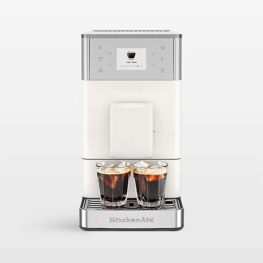 KitchenAid ® KF3 Fully Automatic Espresso Machine in Porcelain White