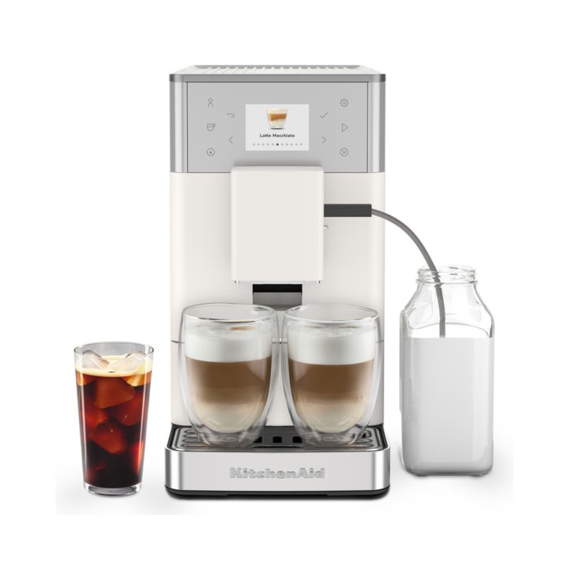KitchenAid ® KF3 Fully Automatic Espresso Machine in Porcelain White - image 5 of 6