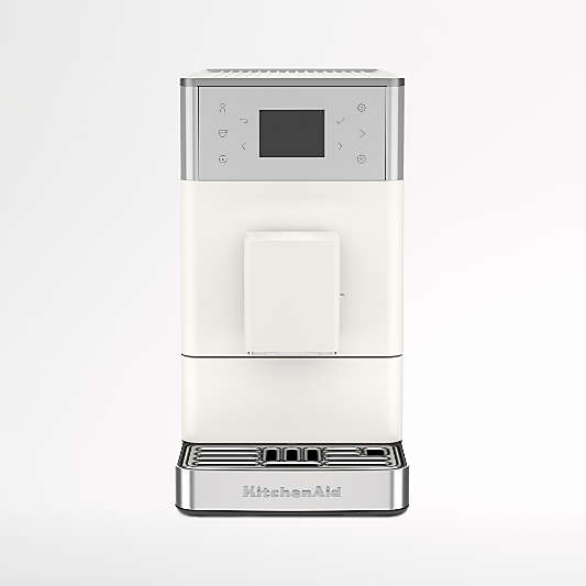 KitchenAid ® KF3 Fully Automatic Espresso Machine in Porcelain White