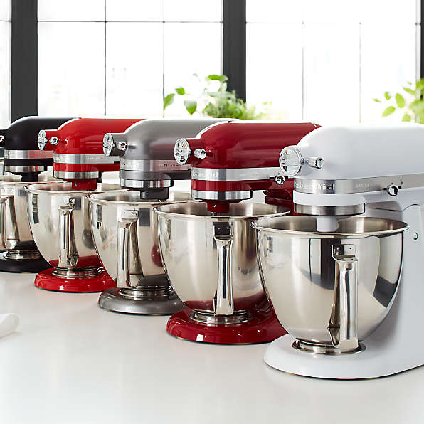 Crate&Barrel KitchenAid ® Pro 600 ™ Series Empire Red 6-Quart Bowl