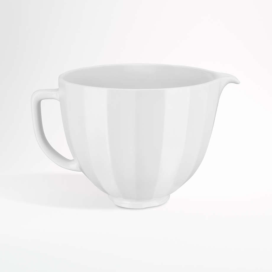 KitchenAid ® Stand Mixer Matte Shell 5-Quart Ceramic Mixing Bowl with Spout