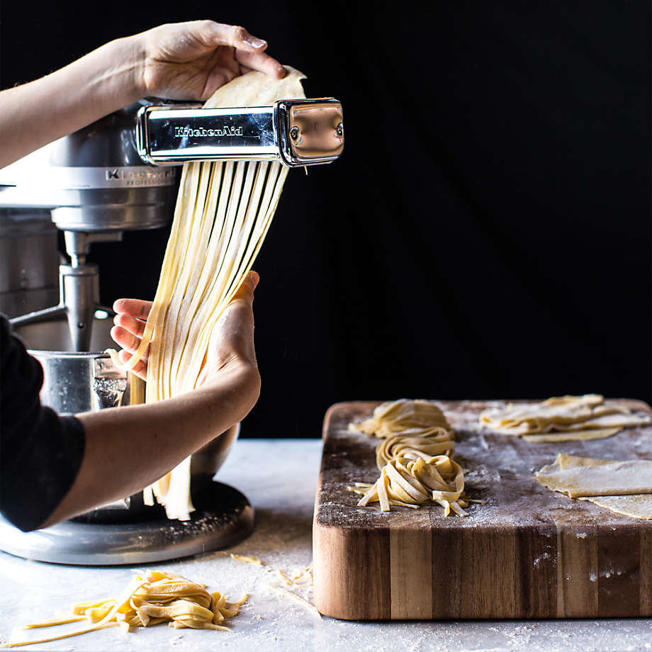 KitchenAid 3-Piece Pasta Roller & Cutter Attachment Set w/ Drying