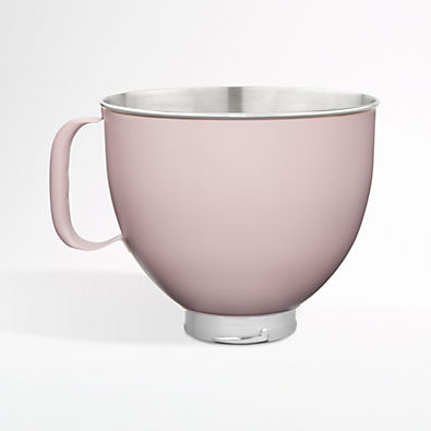 View KitchenAid ® Stand Mixer Painted Dried Rose 5-Qt. Stainless Steel Mixing Bowl details