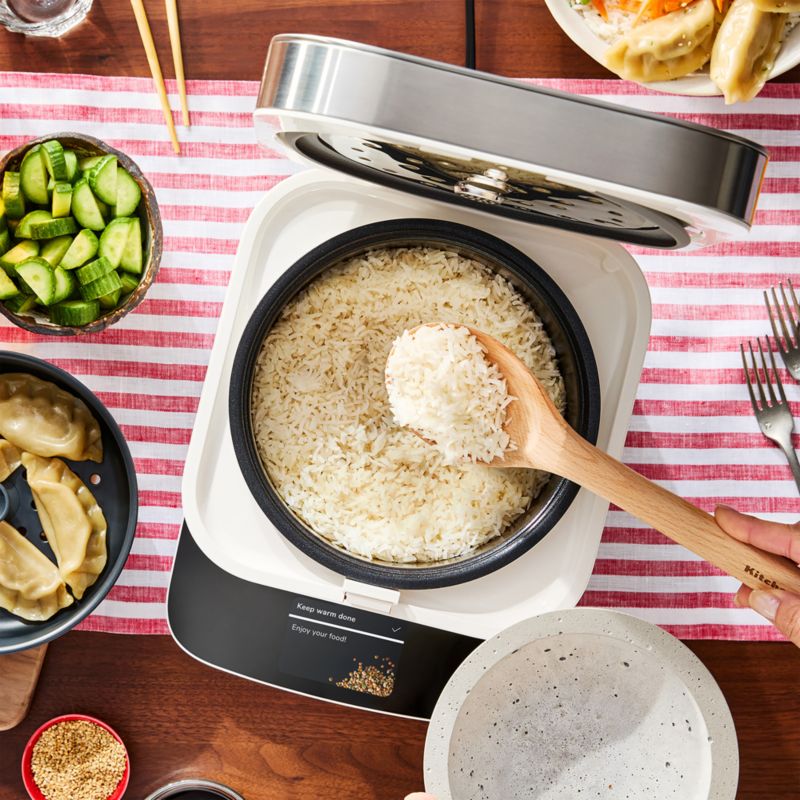 KitchenAid ® Porcelain White Compact Grain and Rice Cooker - image 1 of 10