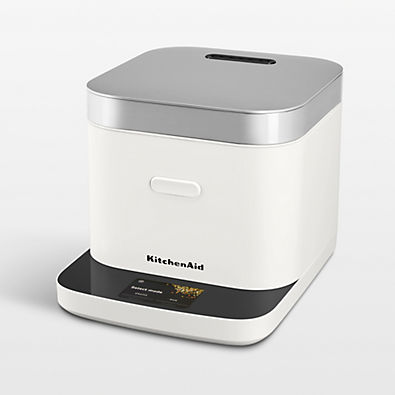 View KitchenAid ® Porcelain White Compact Grain and Rice Cooker details