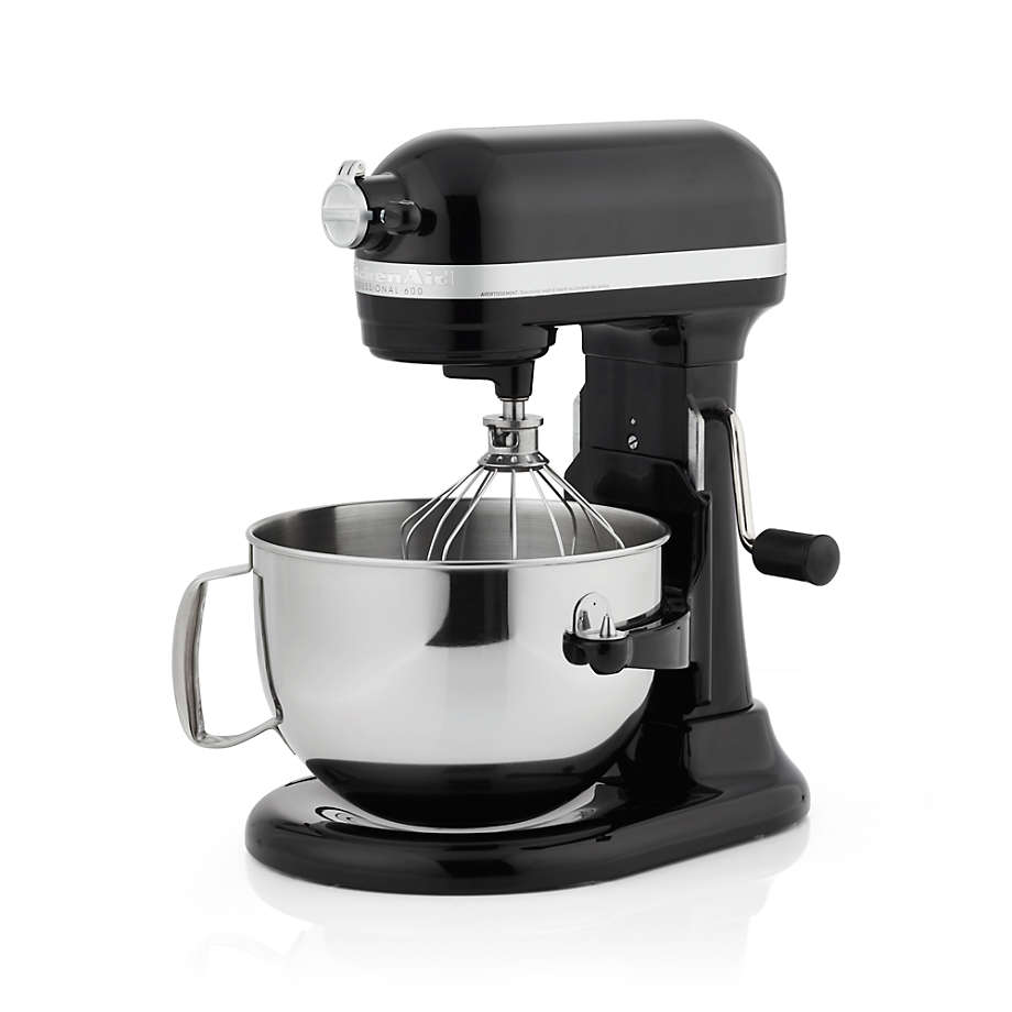 KitchenAid KP26M1XOB 10 Speed Stand Mixer w/ 6 qt Stainless Bowl &  Accessories, Onyx Black