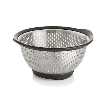 KitchenAid KE167OSAQA Classic Plastic Colander Aqua 3-Quart Colanders ...