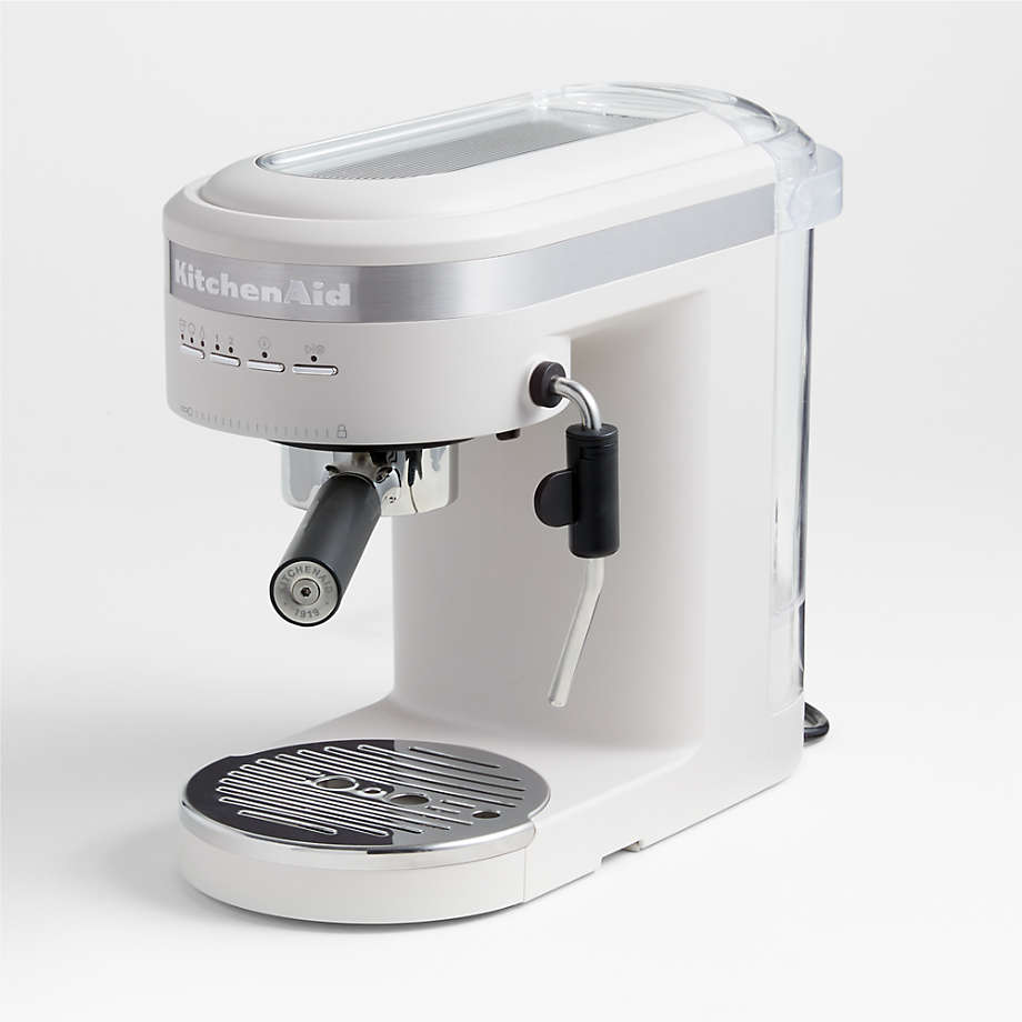 Crate&Barrel KitchenAid ® Espresso Machine Matte Milkshake Automatic Milk  Frother Attachment