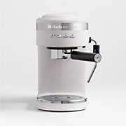 Cafe Bellissimo Semi-Automatic Espresso Machine & Frother - Matte White