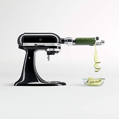 KitchenAid Stand Mixer 5-Blade Spiralizer Attachment Set with Peel, Core and Slice + Reviews | Crate & Barrel