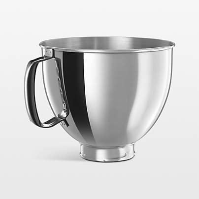 KitchenAid Stand Mixer Stainless Steel 5-Qt. Mixing Bowl