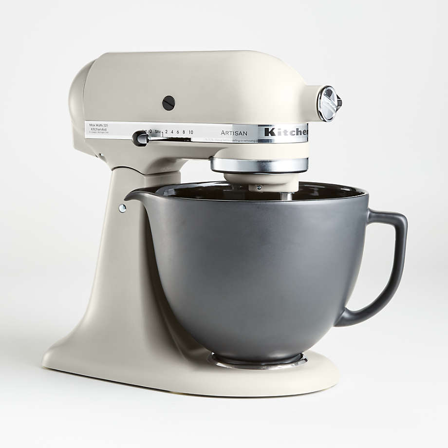 KitchenAid Artisan Series Matte Milkshake White 5-Quart Tilt-Head Stand  Mixer + Reviews, Crate & Barrel Canada