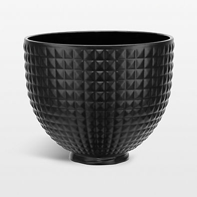 View KitchenAid ® Stand Mixer Matte Black Studded 5-Quart Ceramic Mixing Bowl details
