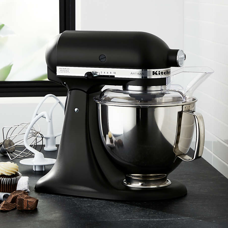 KitchenAid Artisan 5-Quart 10-Speed Matte Black Residential Stand Mixer in  the Stand Mixers department at