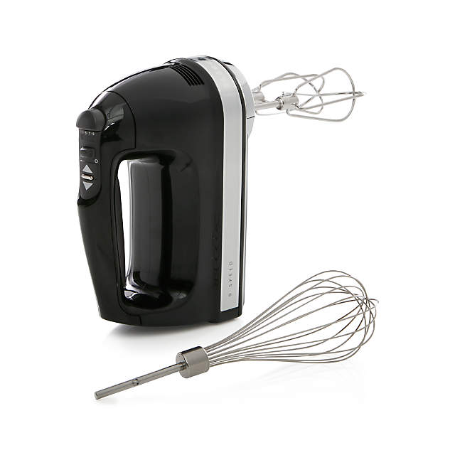 KitchenAid Hand Mixer - 6 Speeds - Onyx Black - 5KHM6118EOB