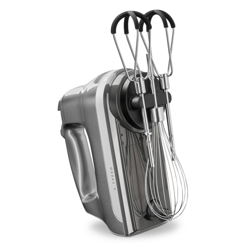 KitchenAid ® Contour Silver 6-Speed Hand Mixer with Flex Edge Beaters - image 5 of 6