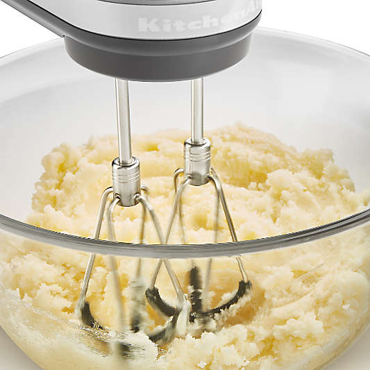 KitchenAid ® Contour Silver 6-Speed Hand Mixer with Flex Edge Beaters