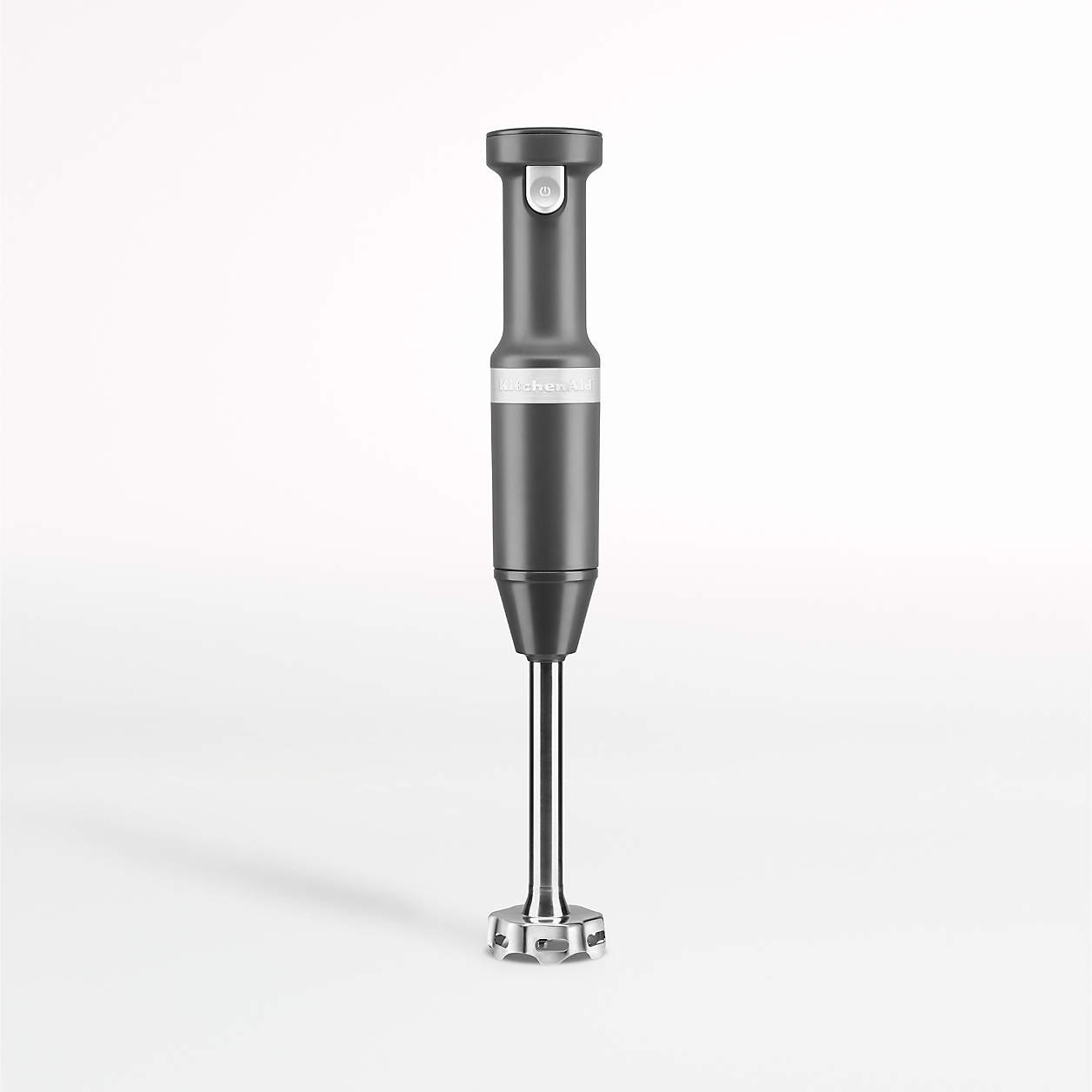 KitchenAid Grey Cordless Hand Blender + Reviews Crate & Barrel Canada