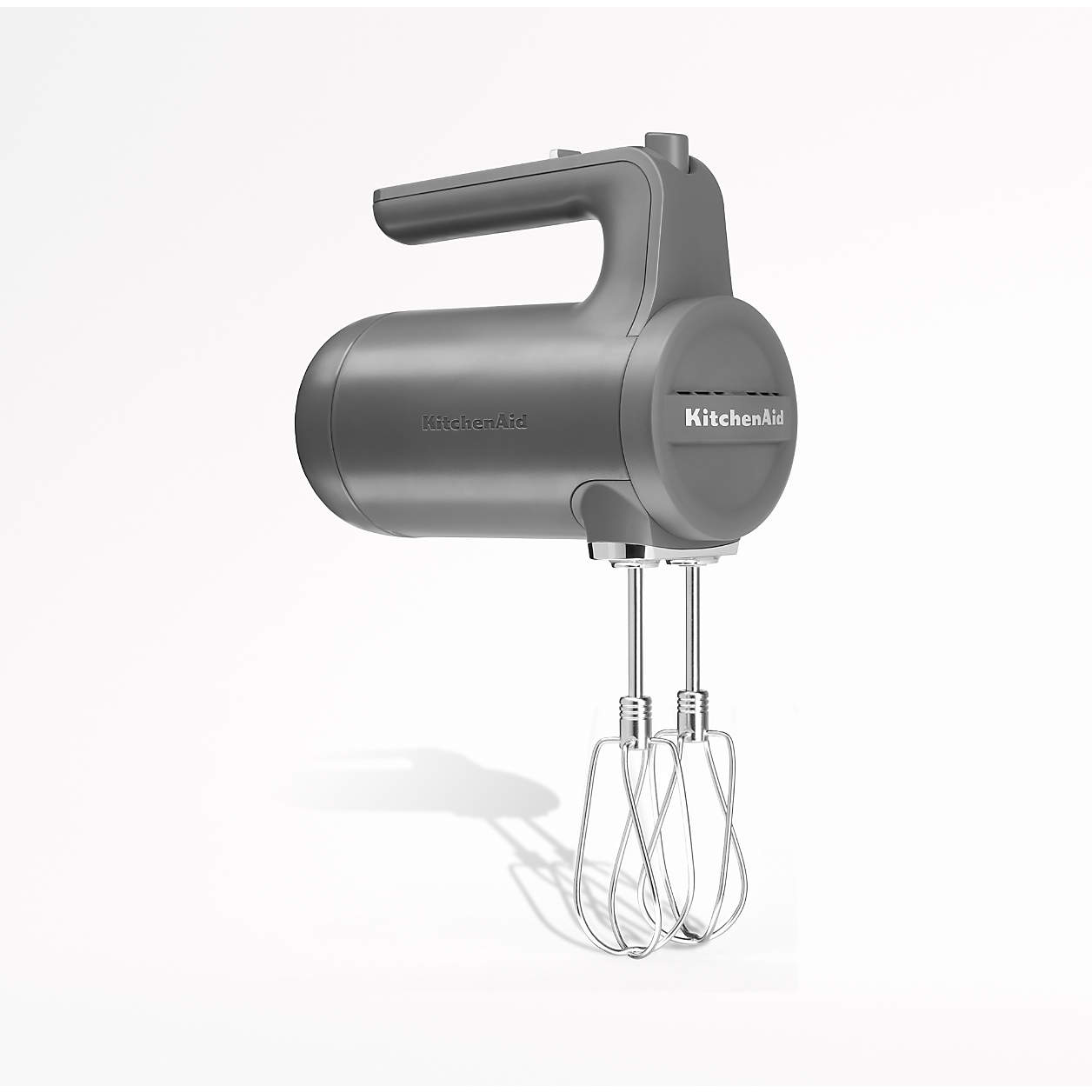 KitchenAid Grey Cordless Hand Mixer + Reviews Crate & Barrel