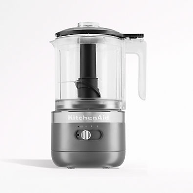 View KitchenAid ® Grey Cordless 5-Cup Mini Food Chopper details