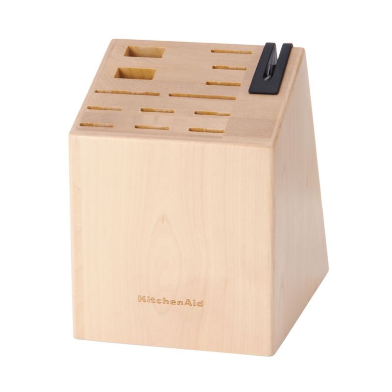 KitchenAid Gourmet 14-Piece Black Birch Knife Block Set