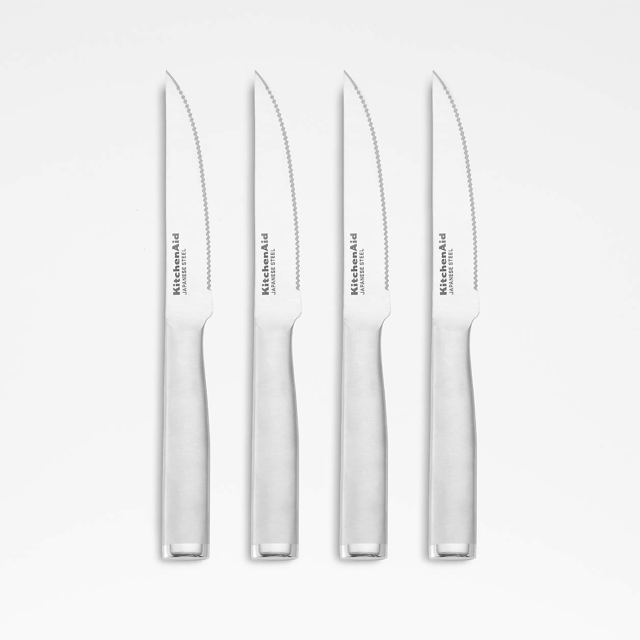 KitchenAid Gourmet 4Piece Stainless Steel Steak Knife Set + Reviews