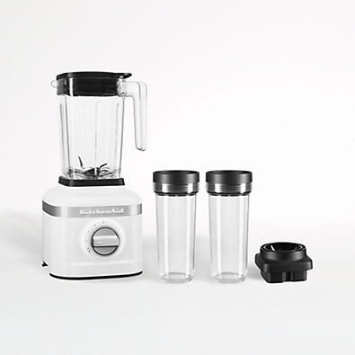 View KitchenAid ® K150 White Blender with 2 Personal Blender Jars details