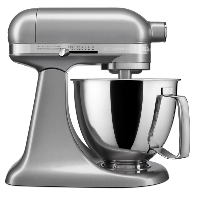 KitchenAid® Artisan® Mini 3.5-Quart Tilt-Head Contour Silver Stand Mixer - image 7 of 11