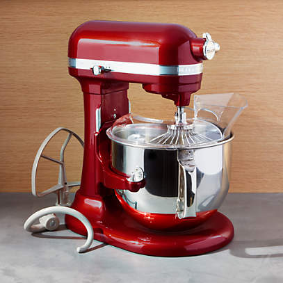 Unboxing my KitchenAid Candy Apple Red 7 quart mixer 