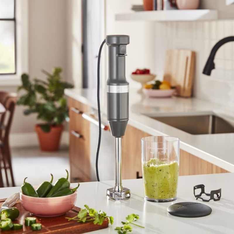 KitchenAid Variable Speed Corded Hand Blender - Matte Black, 1 ct - Kroger