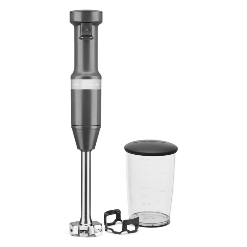 KitchenAid ® Matte Grey Variable Speed Corded Immersion Hand Blender - image 2 of 4