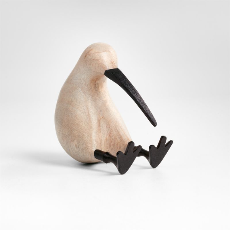 Wooden Bird Wall Hooks - For Light Sleepers