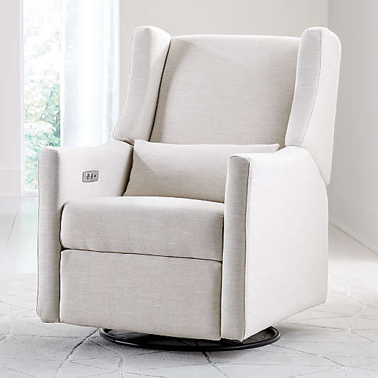 Babyletto Kiwi Ivory Power Recliner Glider